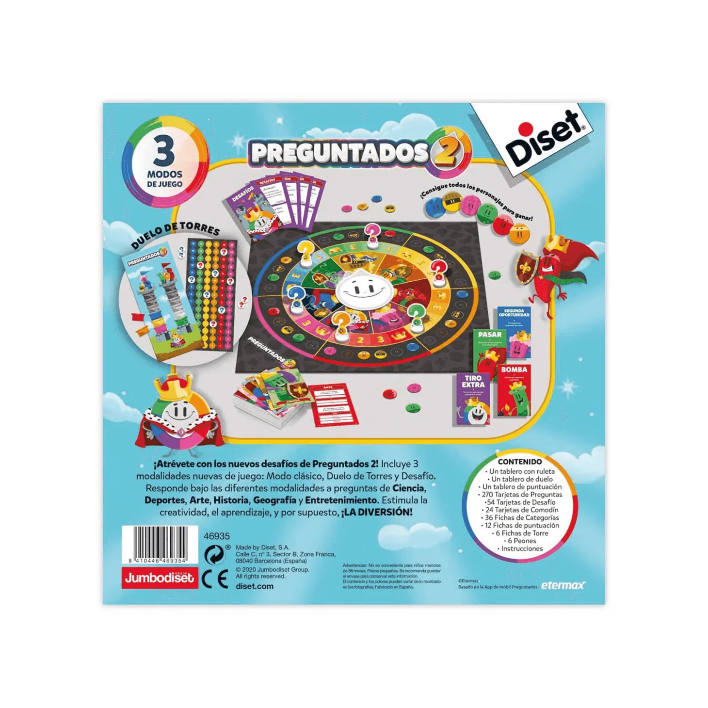 Juego de Mesa Preguntados 2