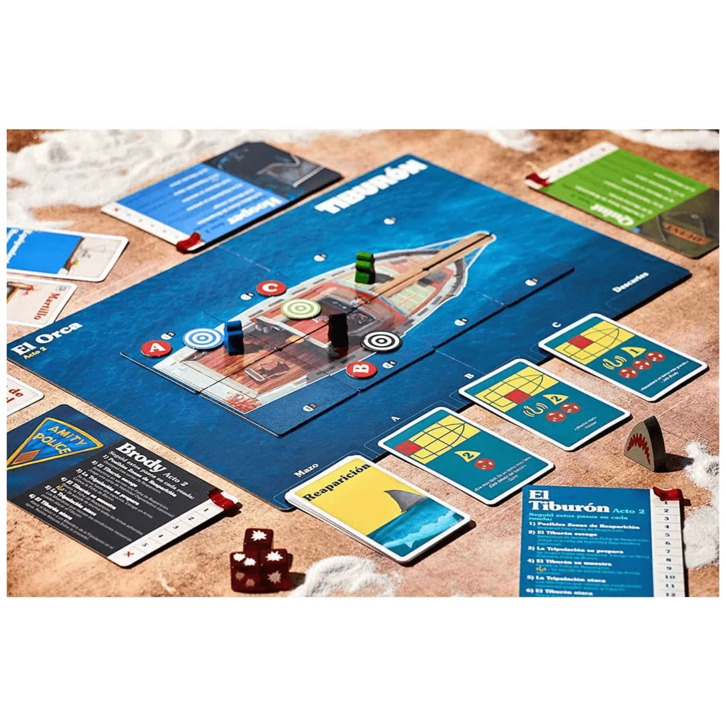 Juego de Mesa Tiburón