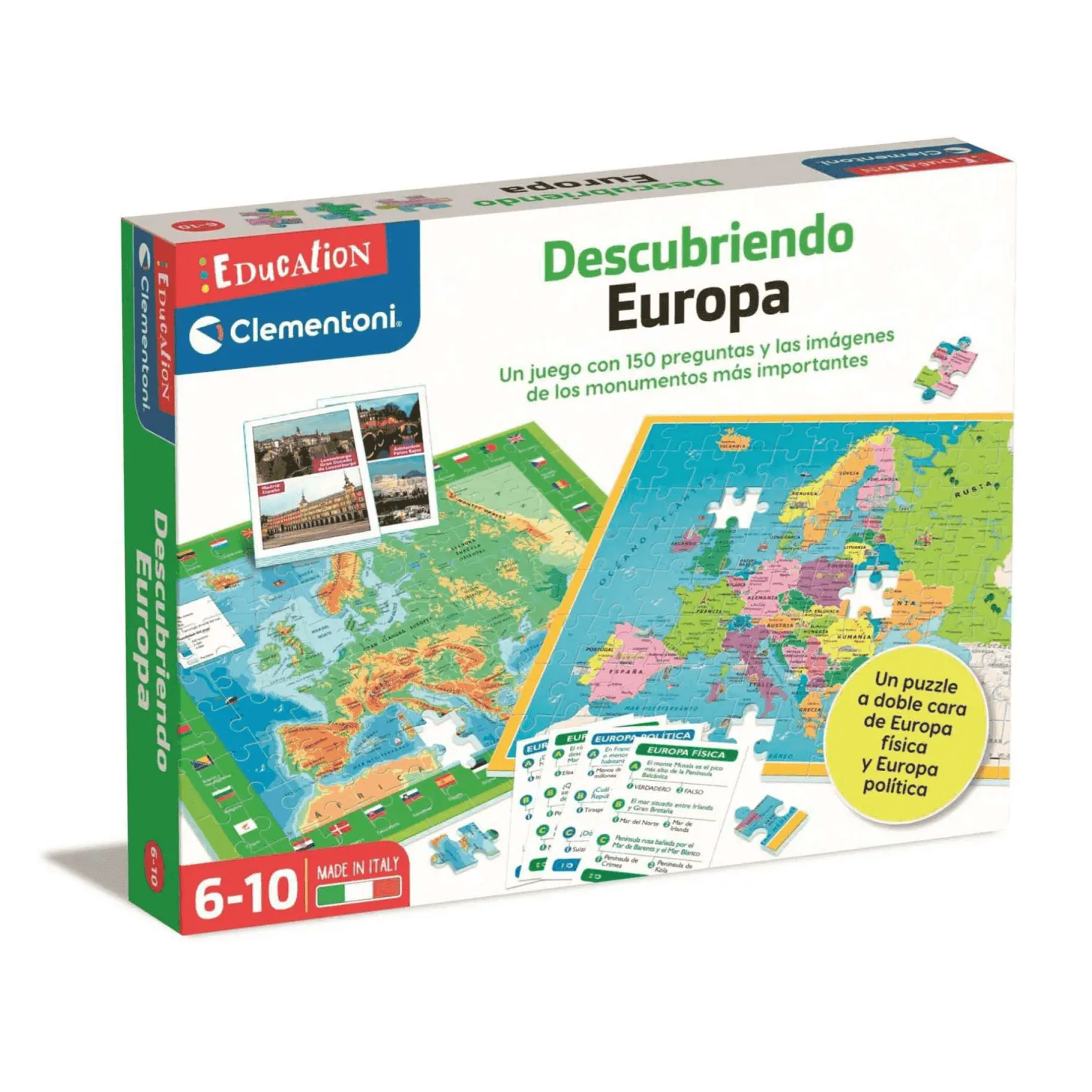 Juego Descubriendo Europa