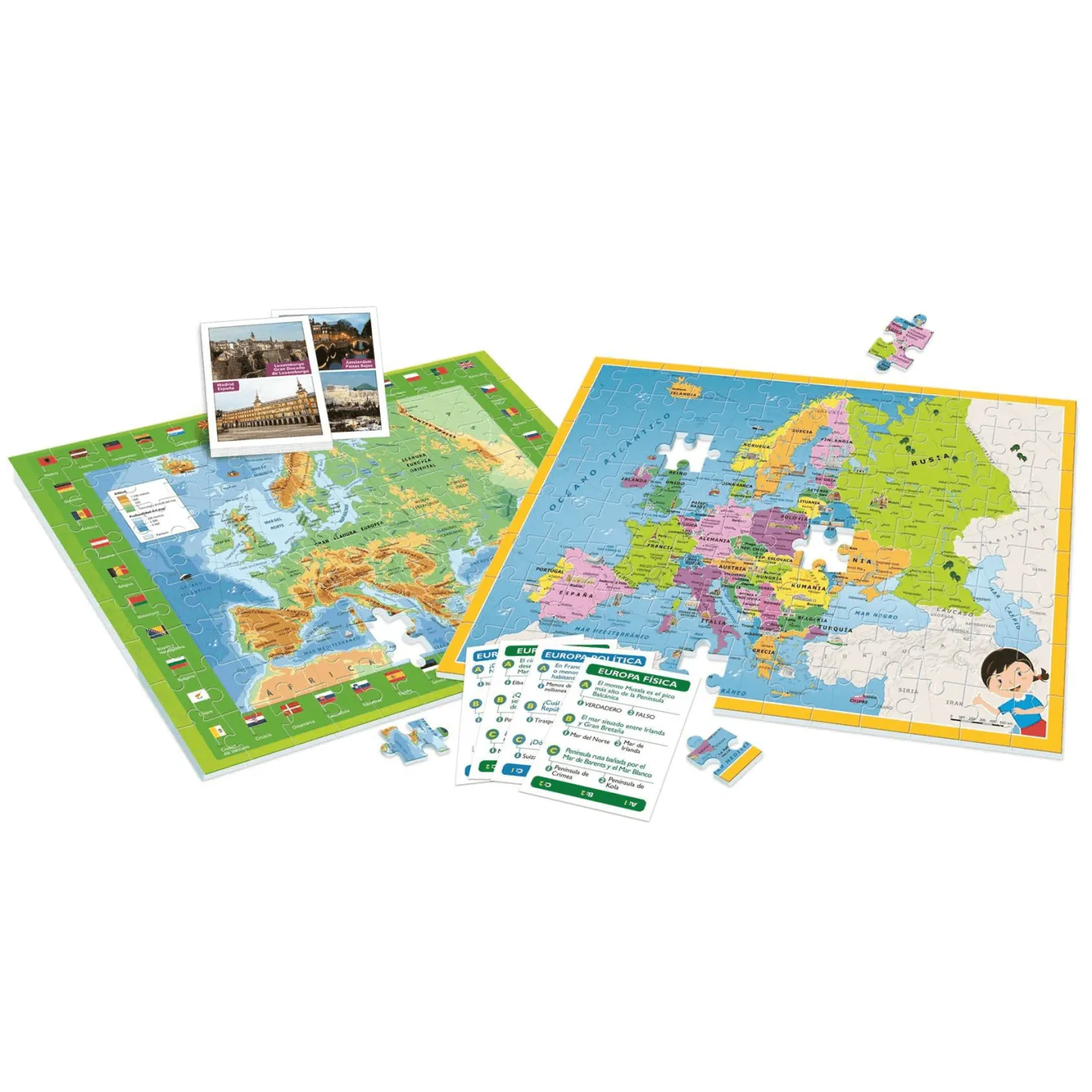 Juego Descubriendo Europa