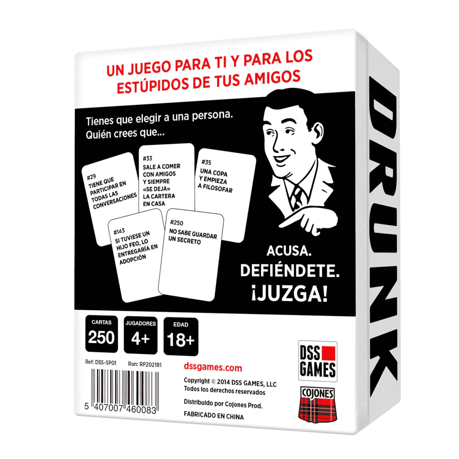 Juego Drunk Stoned or Stupid