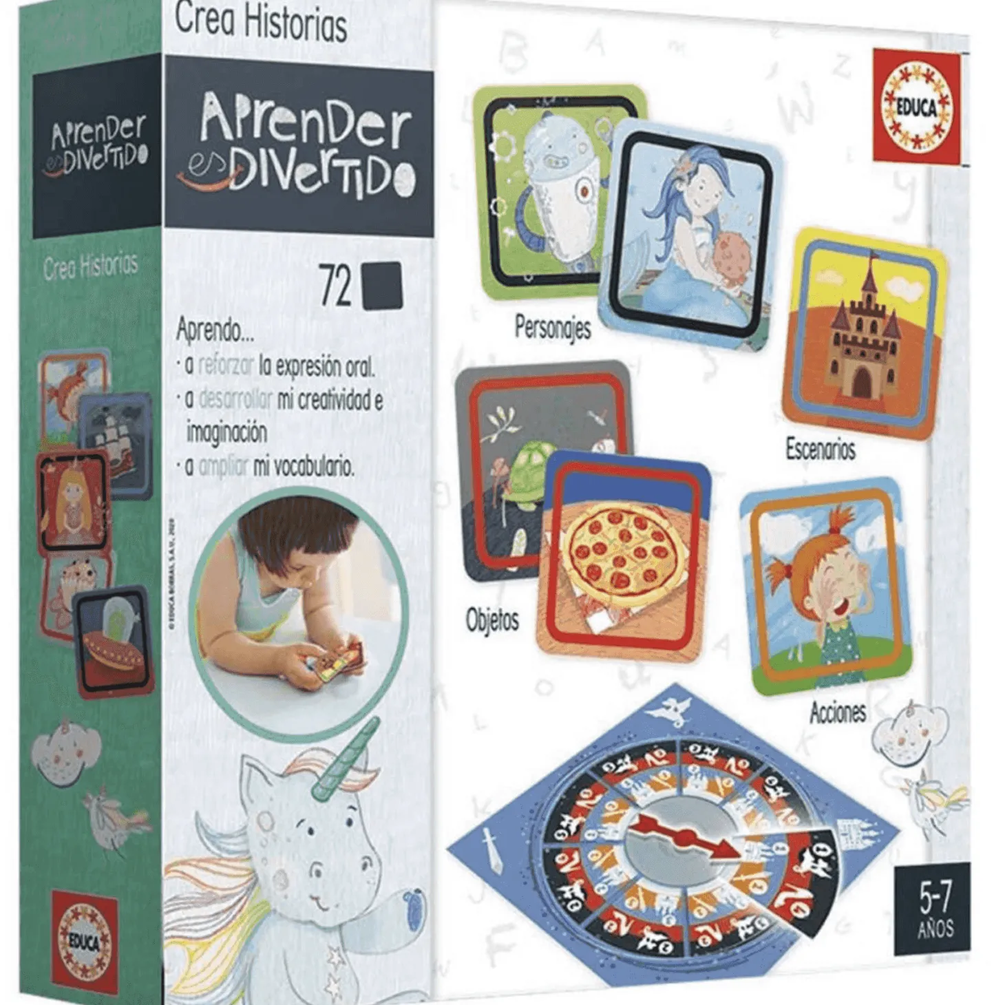 Juego Educativo Crear Historias