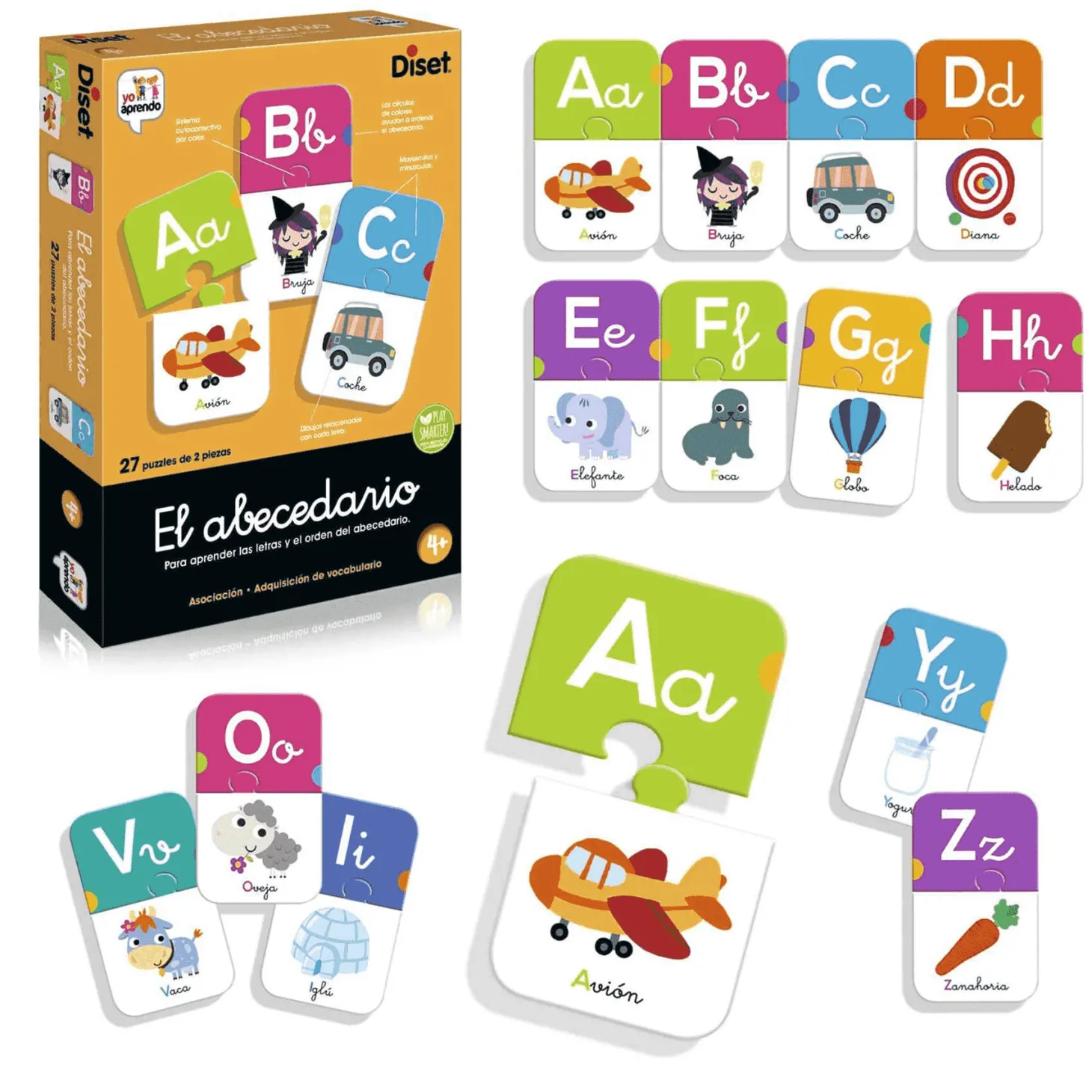 Juego el Abecedario | Juguete Infantil