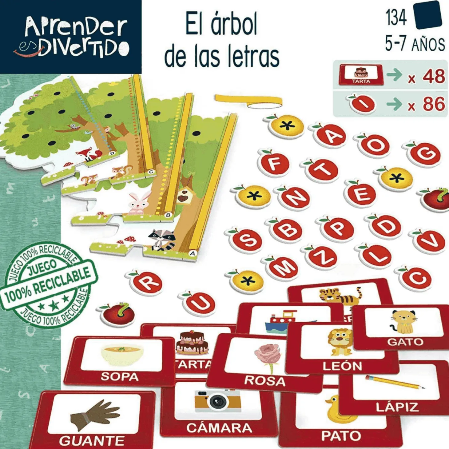Juego El Árbol De Las Letras | Aprender es Divertido