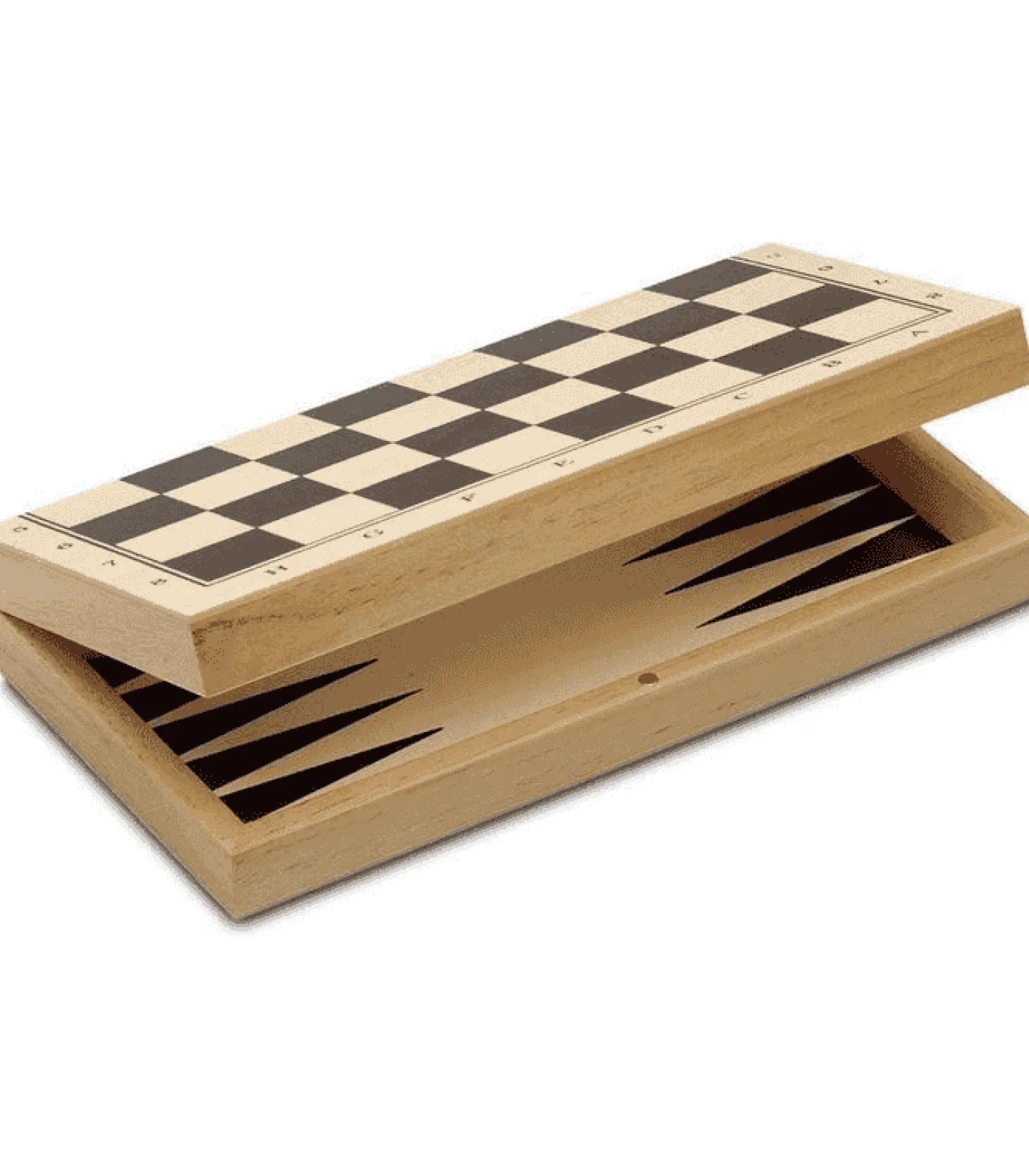 Juego 3 en 1 de Madera – Ajedrez, Damas y Backgammon