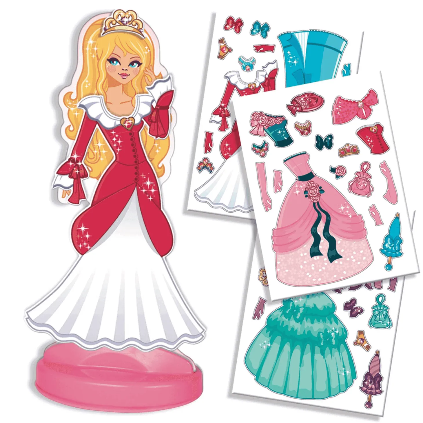 Juego Magnetics Vestidos de Princesas