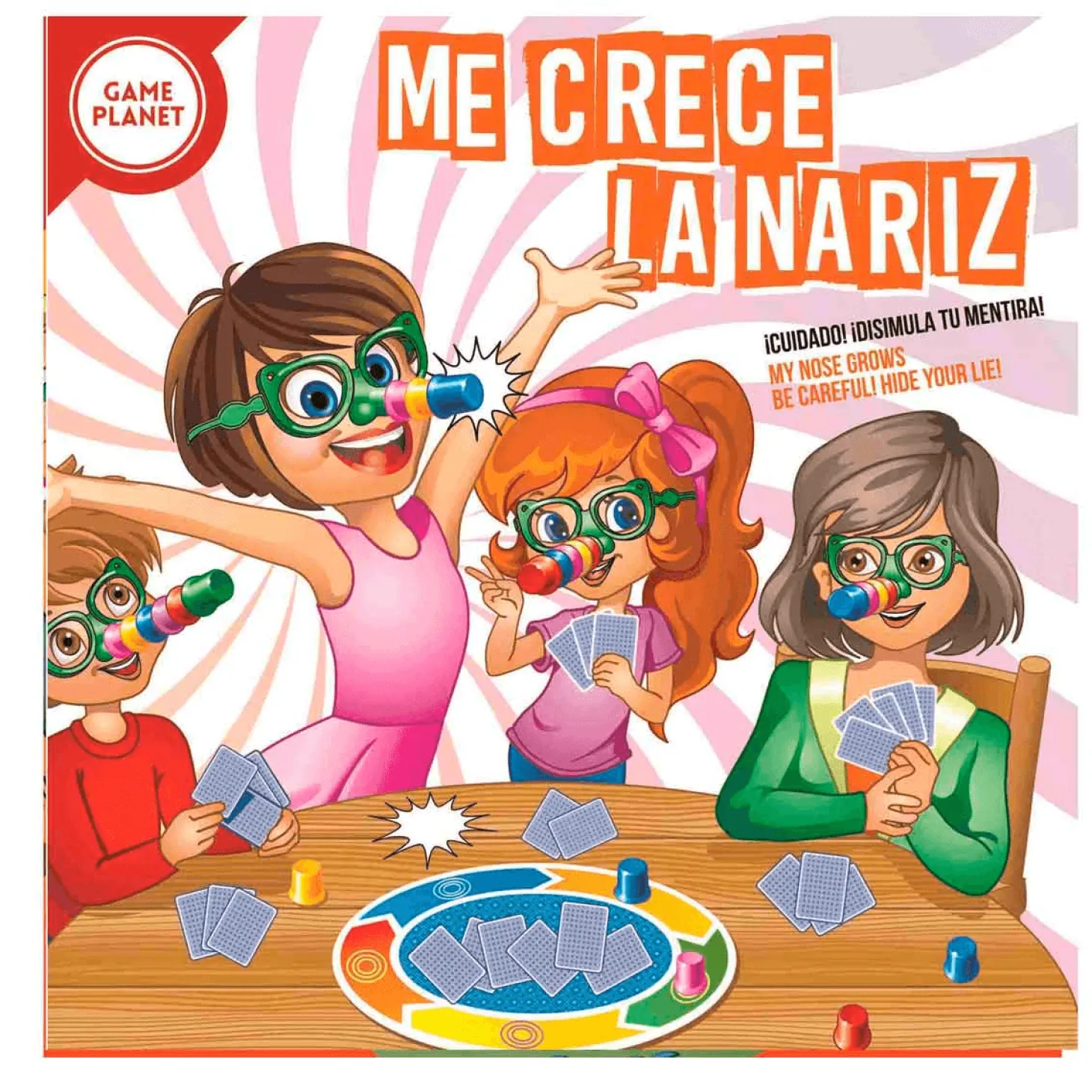 Juego Me crece la nariz Game Planet
