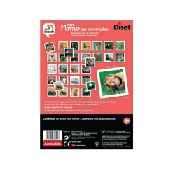 Juego Memoria Meto Photo Animales