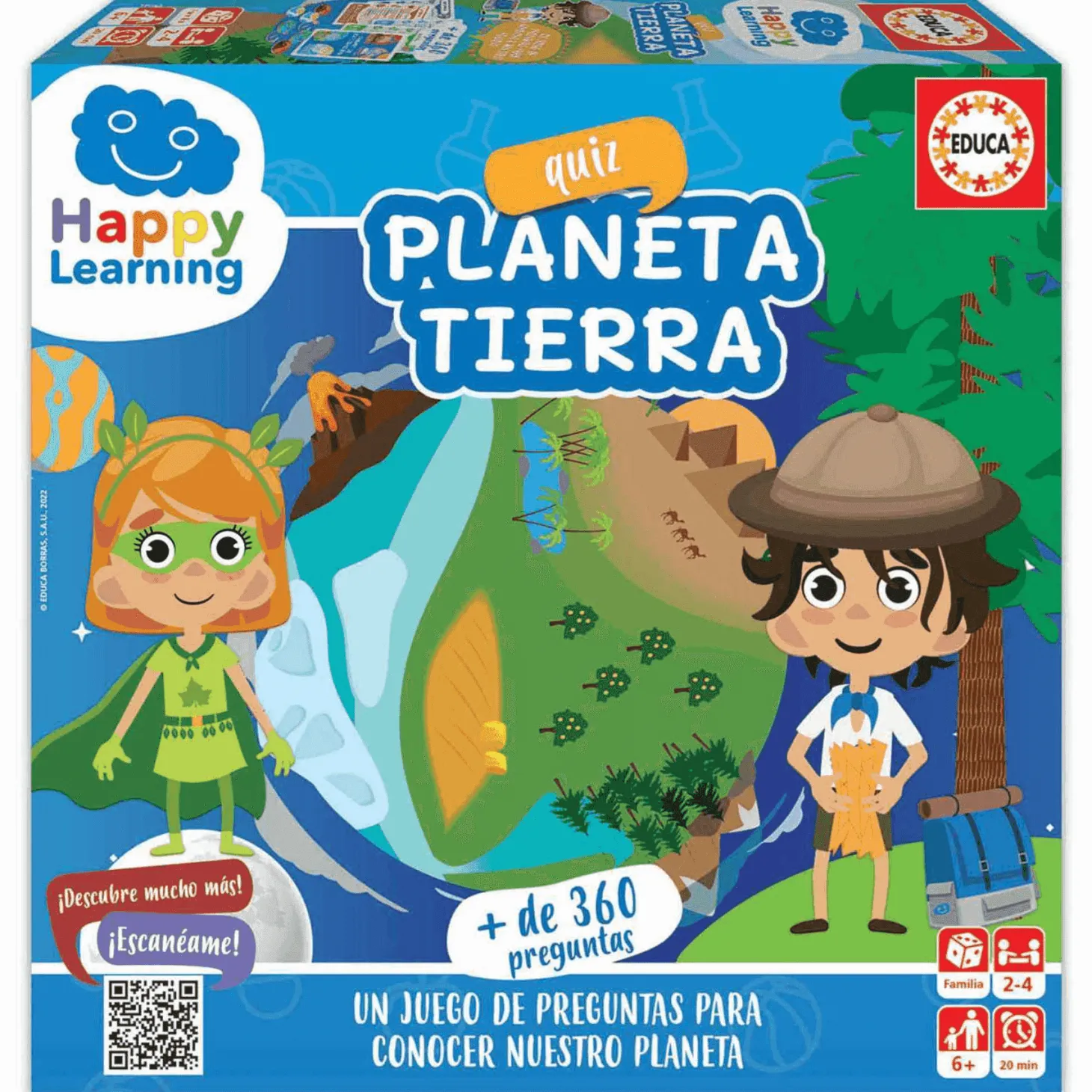 Juego Quiz La Tierra Happy Learning