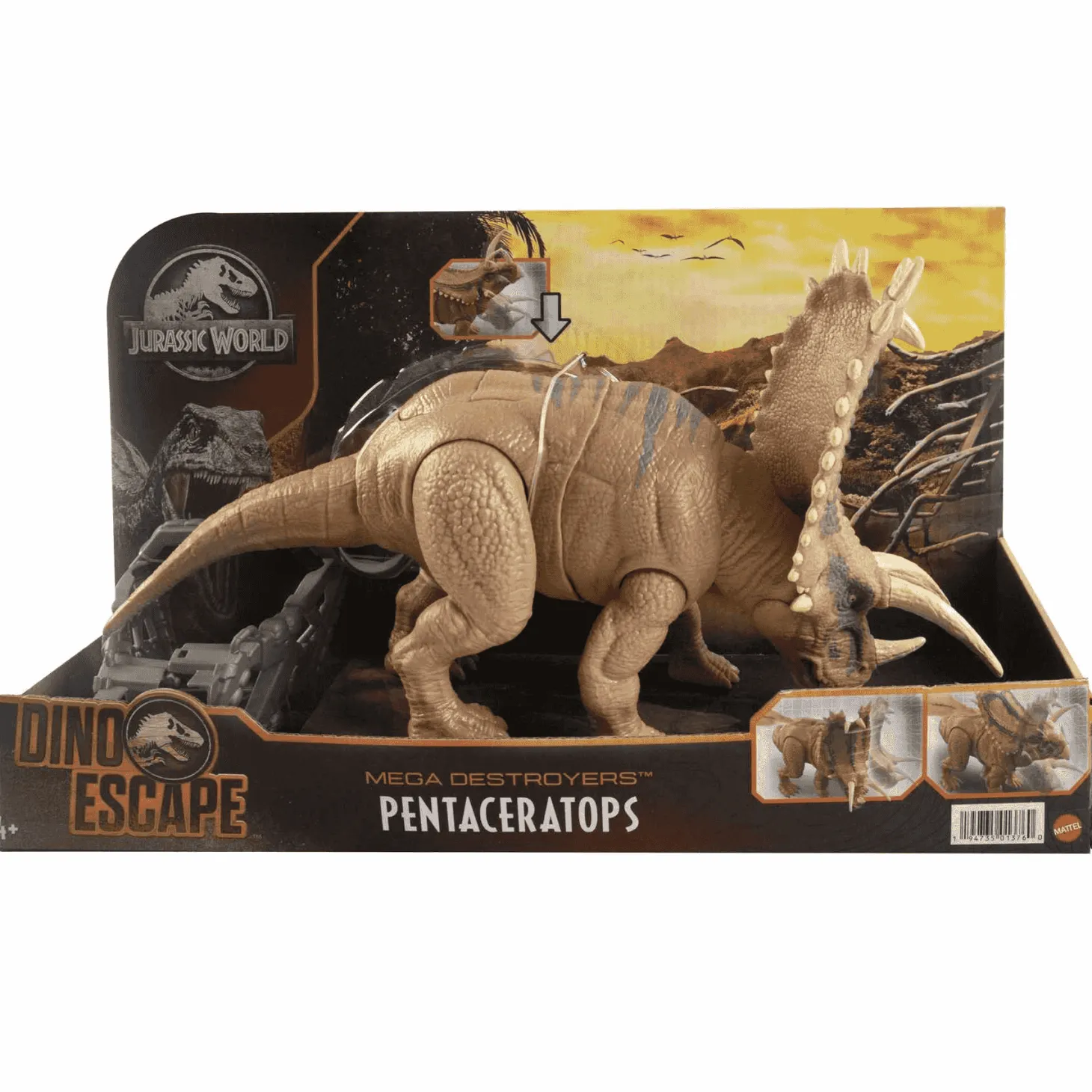 Jurassic World Dino Escape Mega Destroyers Pentaceratops