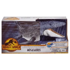Jurassic World Dinosaurio Mosasaurus defensor del océano 4 años