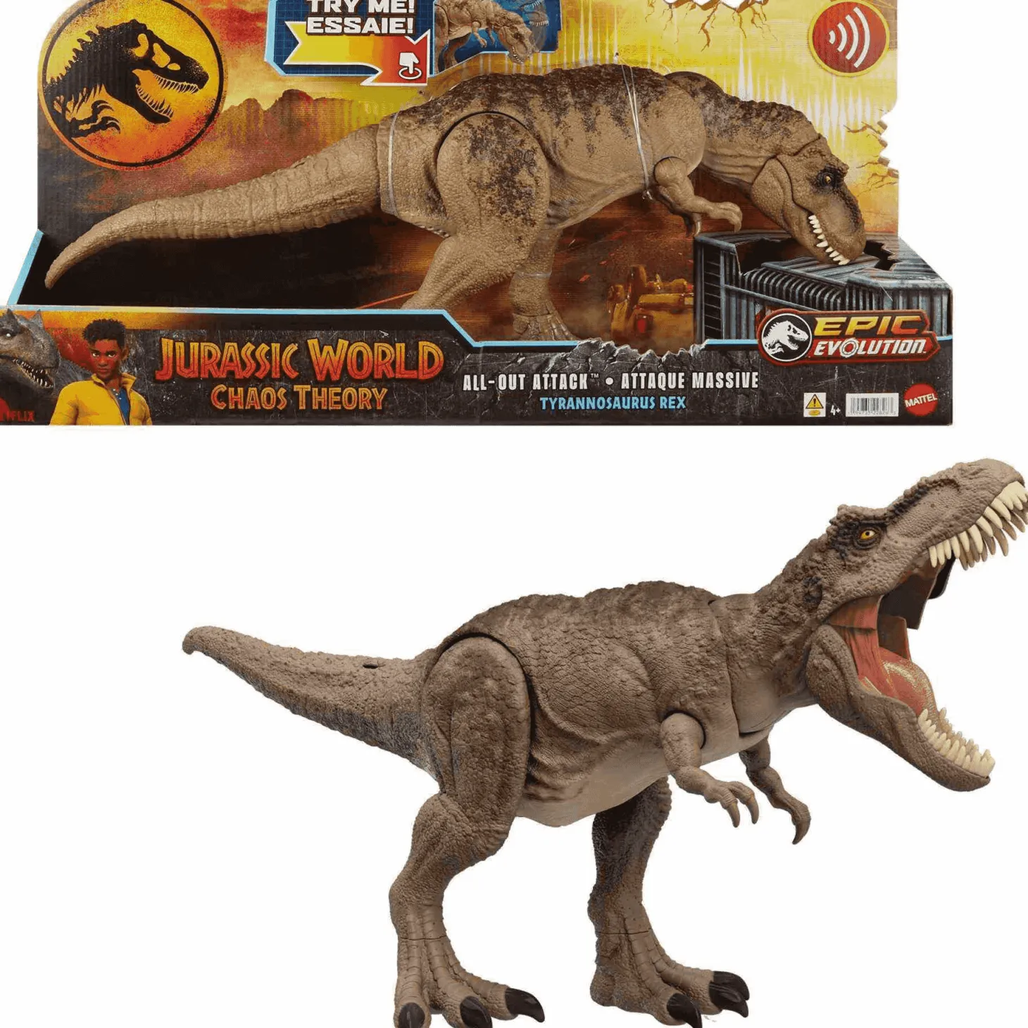 Jurassic World Dinosaurio De Juguete T-R