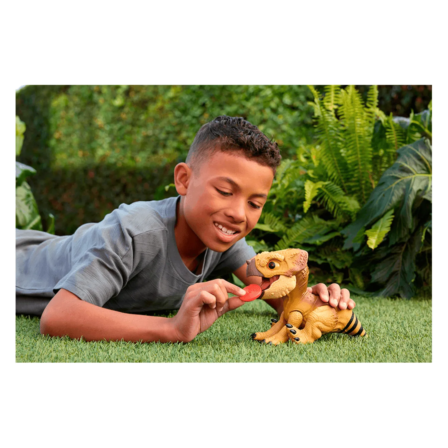 Jurassic World Furia Aplacada Aquilops “Dolores” – Dinosaurio interactivo electrónico