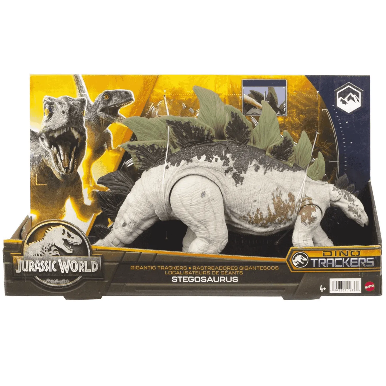 Jurassic World Gigantic Tracker Stegosaurus Dinosaurio