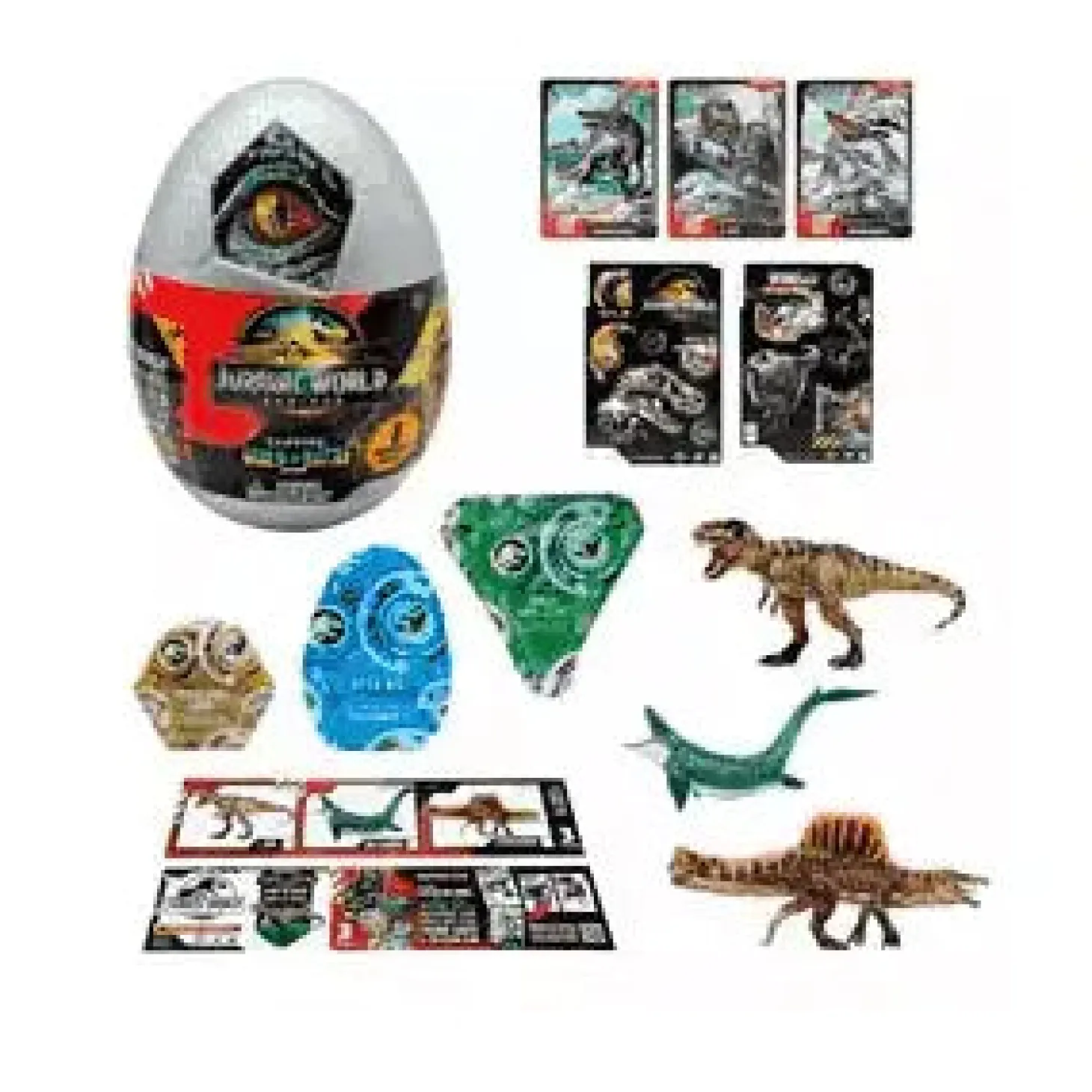 Jurassic World Rebirth Captivz Huevo Sorpresa Grande