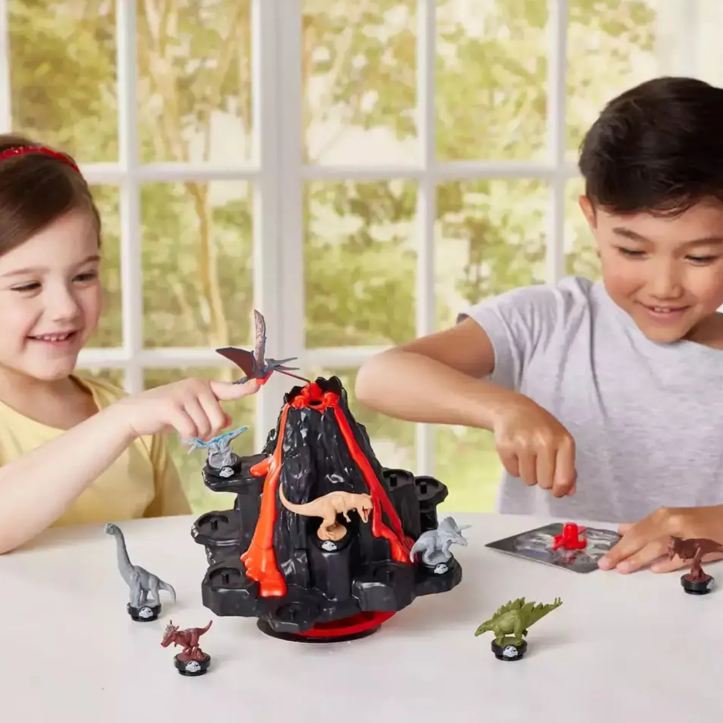 Jurassic World Shaky Volcano – Juego de Mesa de Aventuras