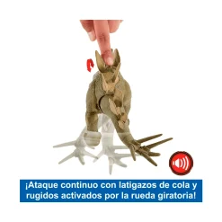 Jurassic World Wild Roar Hesperosaurus Dinosaurio con sonidos