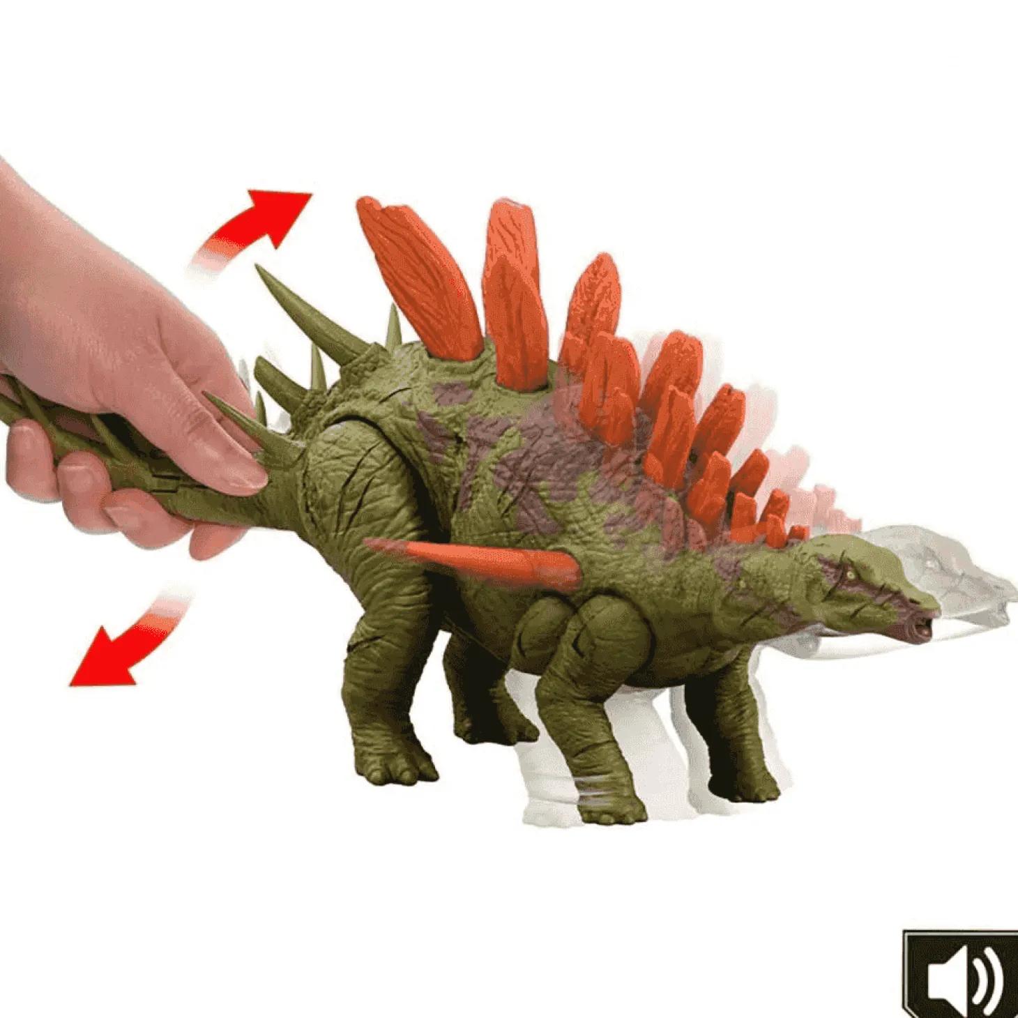 KENTROSAURUS Jurassic World Roar Salvaje Dino