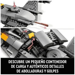 Kit de construcción LEGO Star Wars 75325 Caza Estelar N-1 de The Mandalorian (412 piezas)