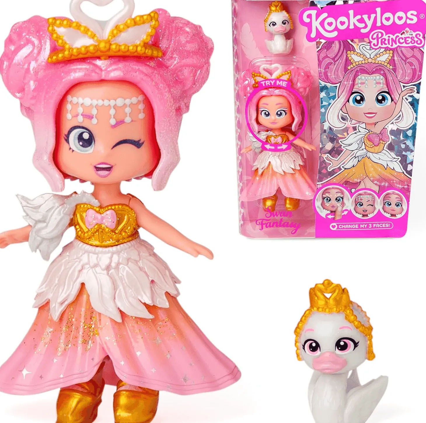 KookyLoos Princess Dolls - Muñecas Princesa Sorpresa