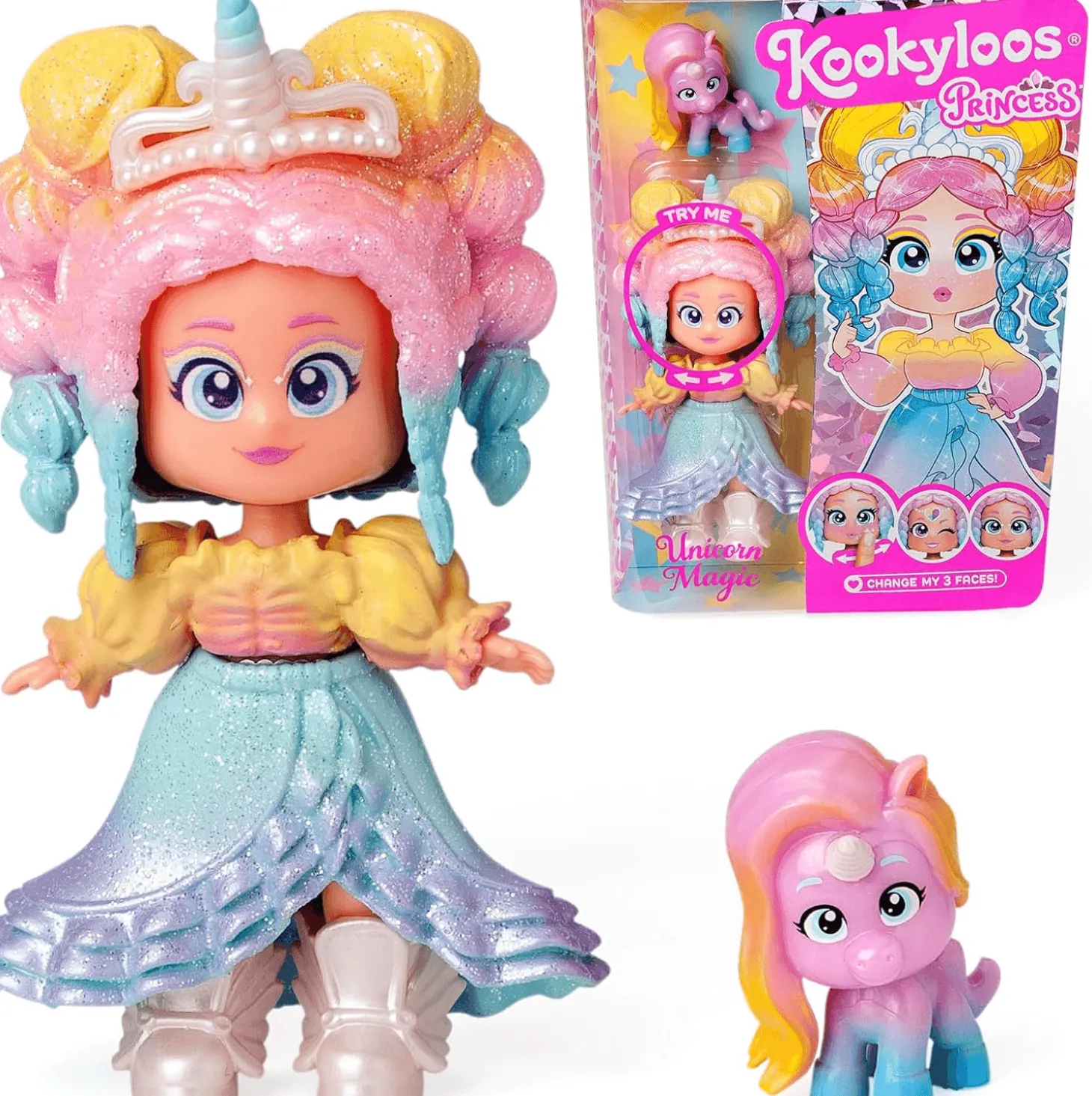 KookyLoos Princess Dolls - Muñecas Princesa Sorpresa