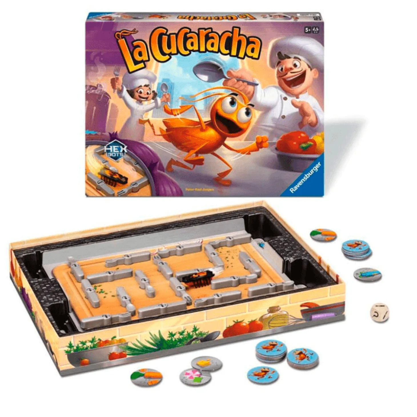 La Cucaracha: Edición Refresh - Juego de Mesa para Niños