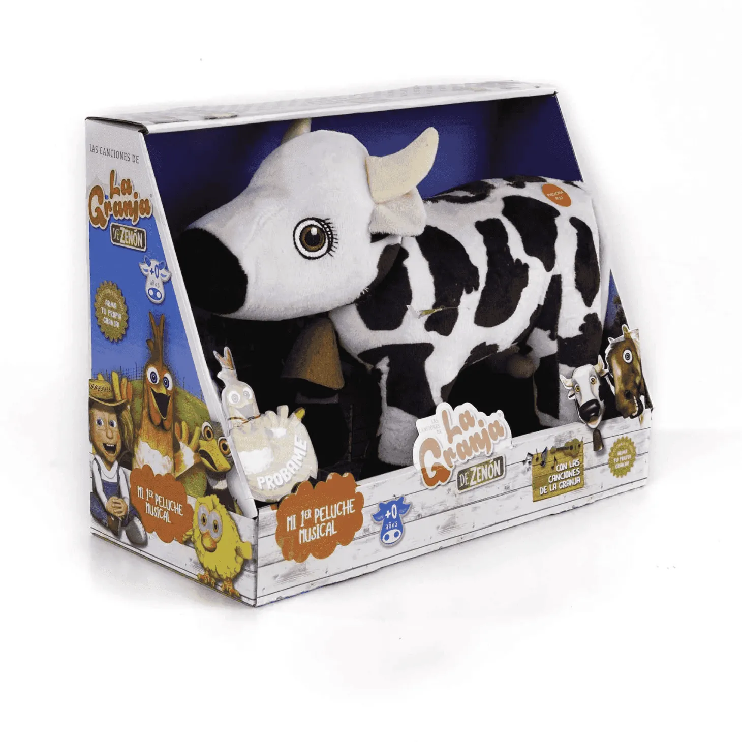 La Granja de Zenón Peluche Vaca Lola | Juguete Infantil