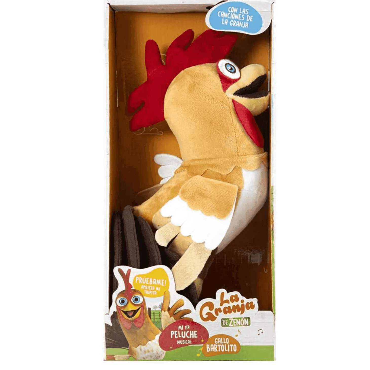 La Granja de Zenon Bartolito Gallo | Juguete Infantil