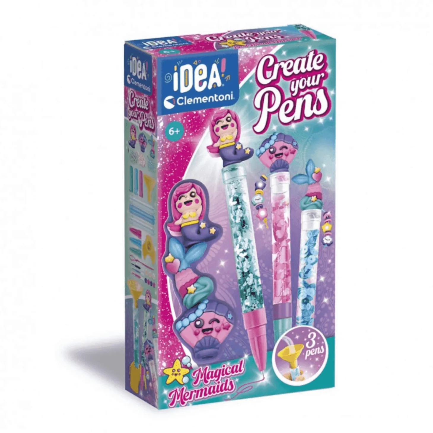 Laboratorio de Bolígrafos Sirenas Mágicas de Clementoni