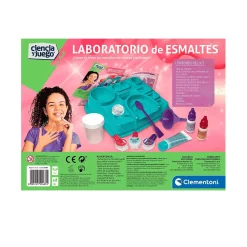 Laboratorio De Esmaltes El Juego De Creación Y Manicura De Clementoni