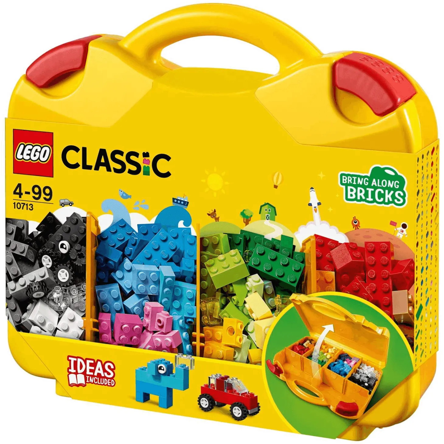 Ladrillos para construir: Maletín creativo LEGO Classic (10713)
