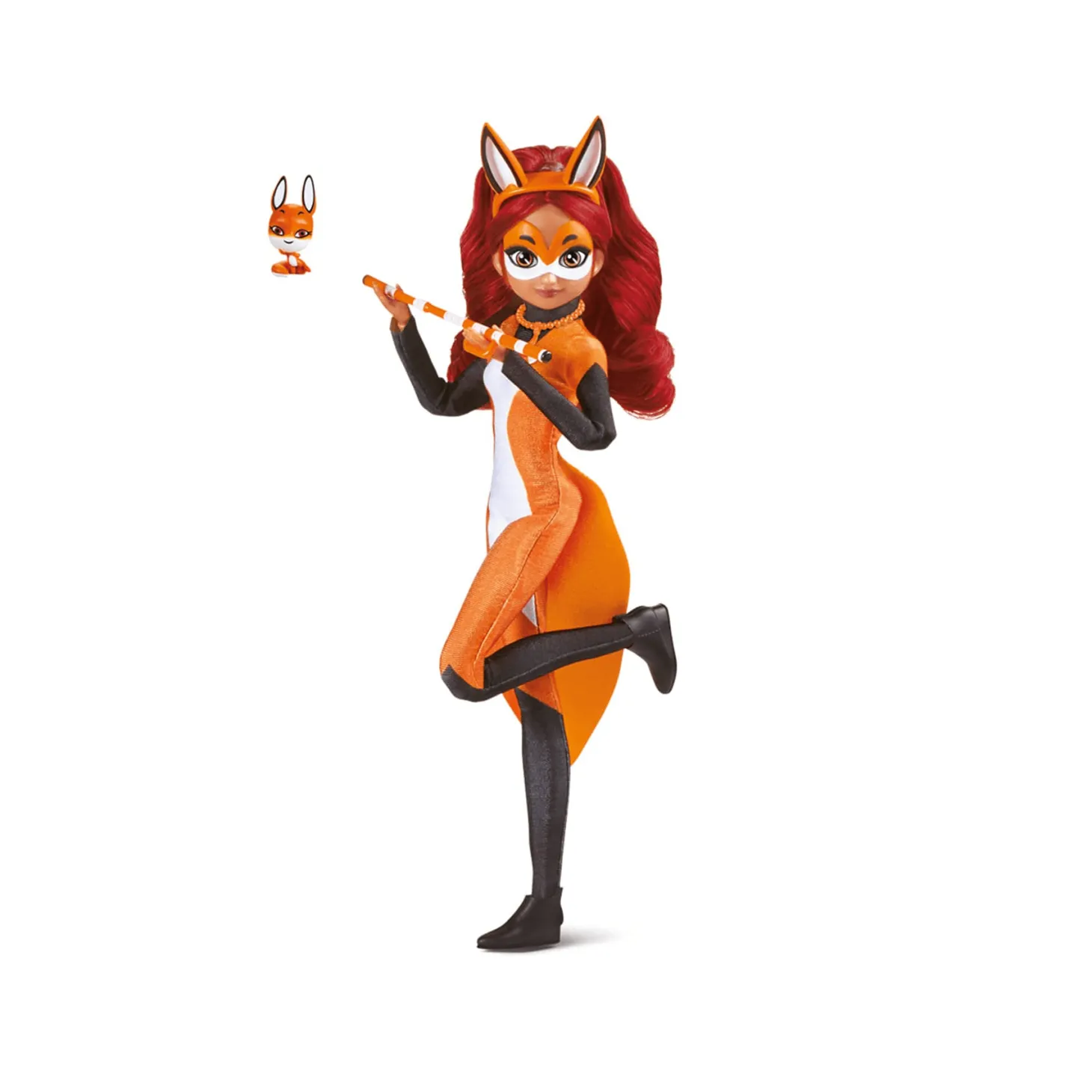 Ladybug - Muñeca Rena Rouge – ¡Transforma el juego en pura acción!