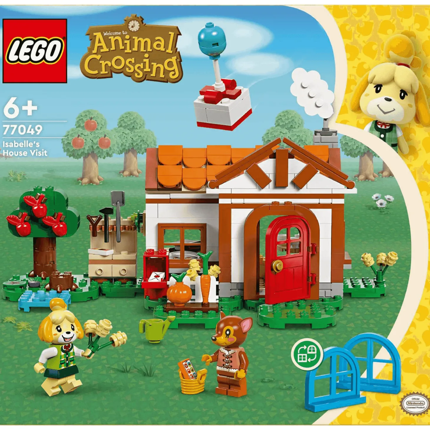 LEGO Animal Crossing™ La visita de Canela 77049