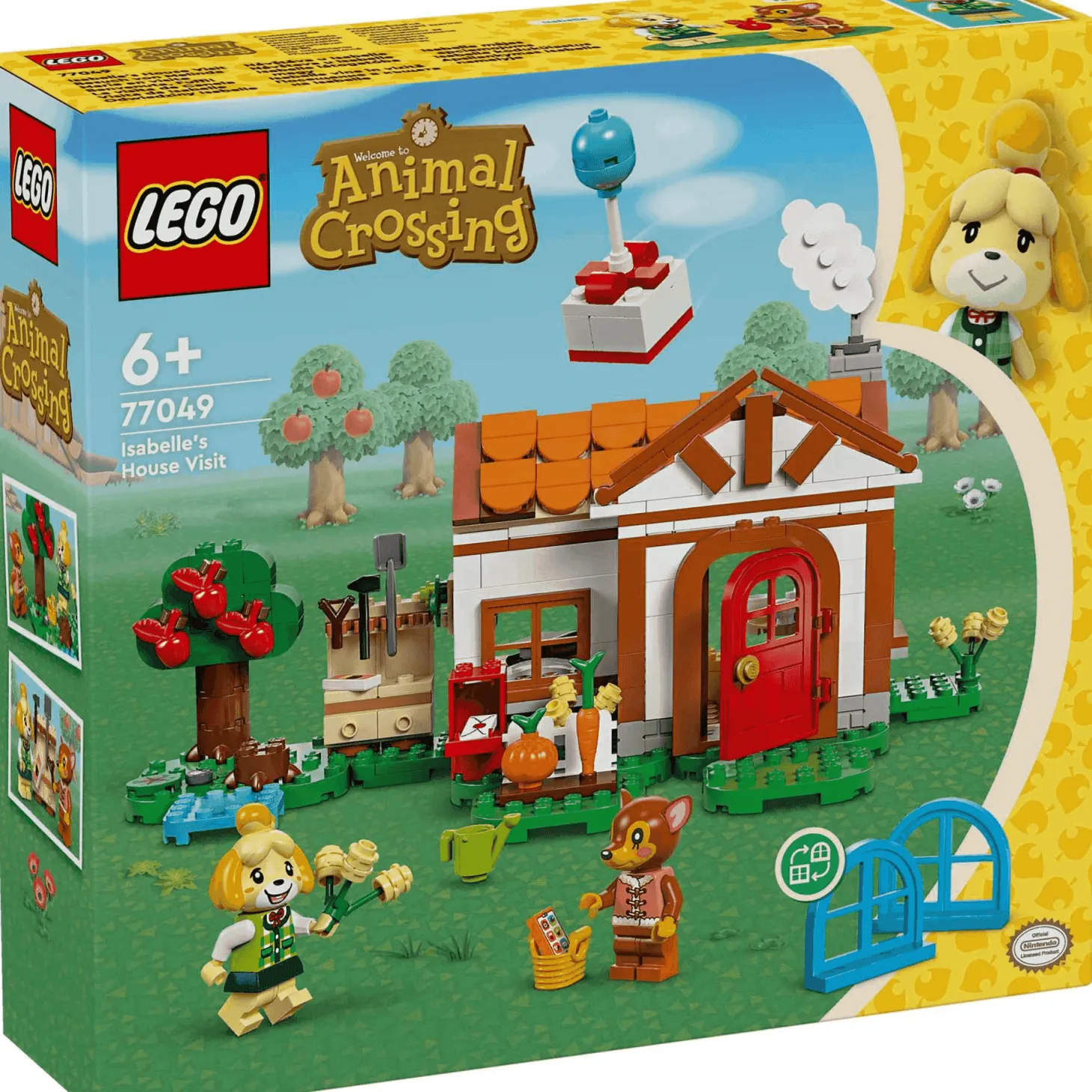 LEGO Animal Crossing™ La visita de Canela 77049