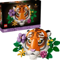 LEGO Art Colección Fauna: Tigre Regalo para Decorar 31217
