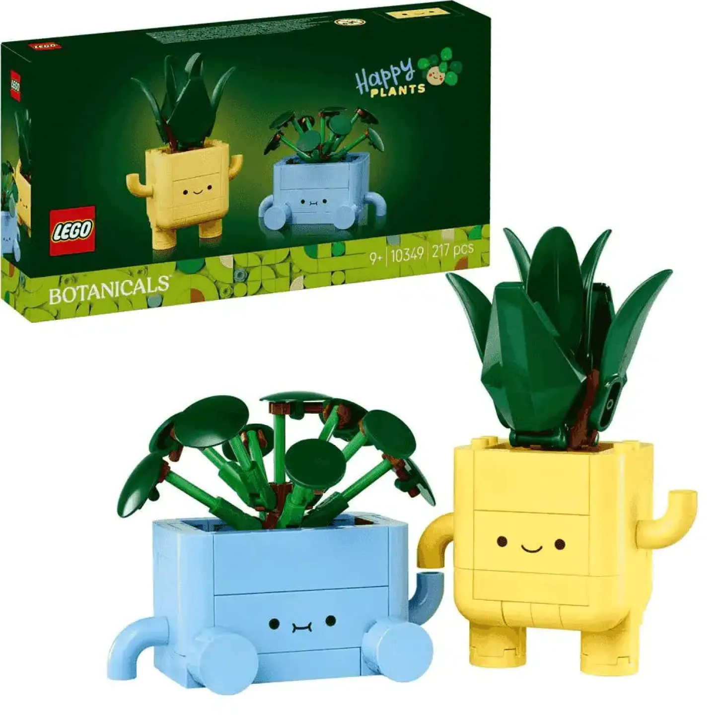 LEGO Botanicals Plantas Felices Decoración 10349