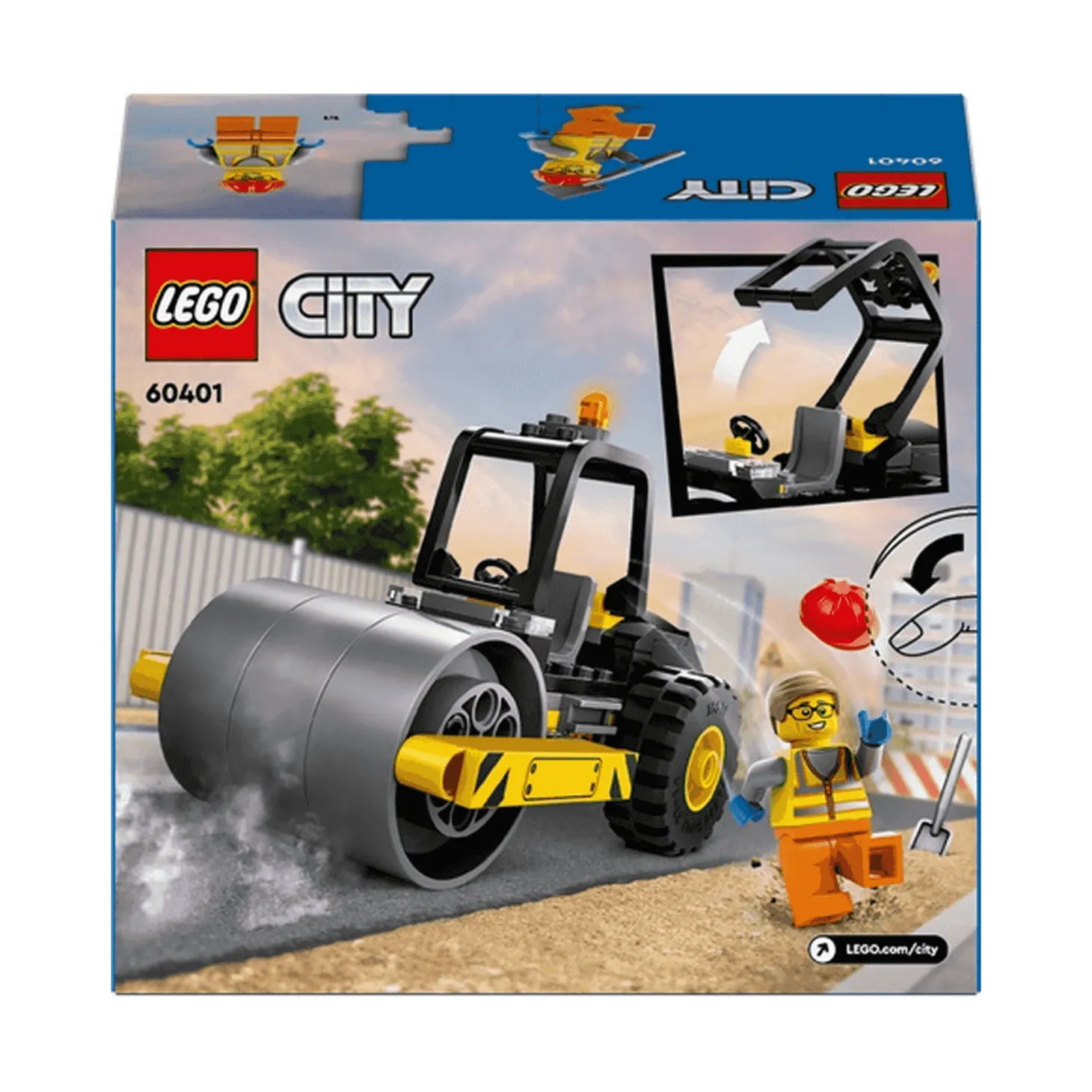 LEGO City Apisonadora Juguete 60401