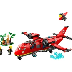 LEGO City Avión de Rescate de Bomberos Set de juguetes de construcción 60413