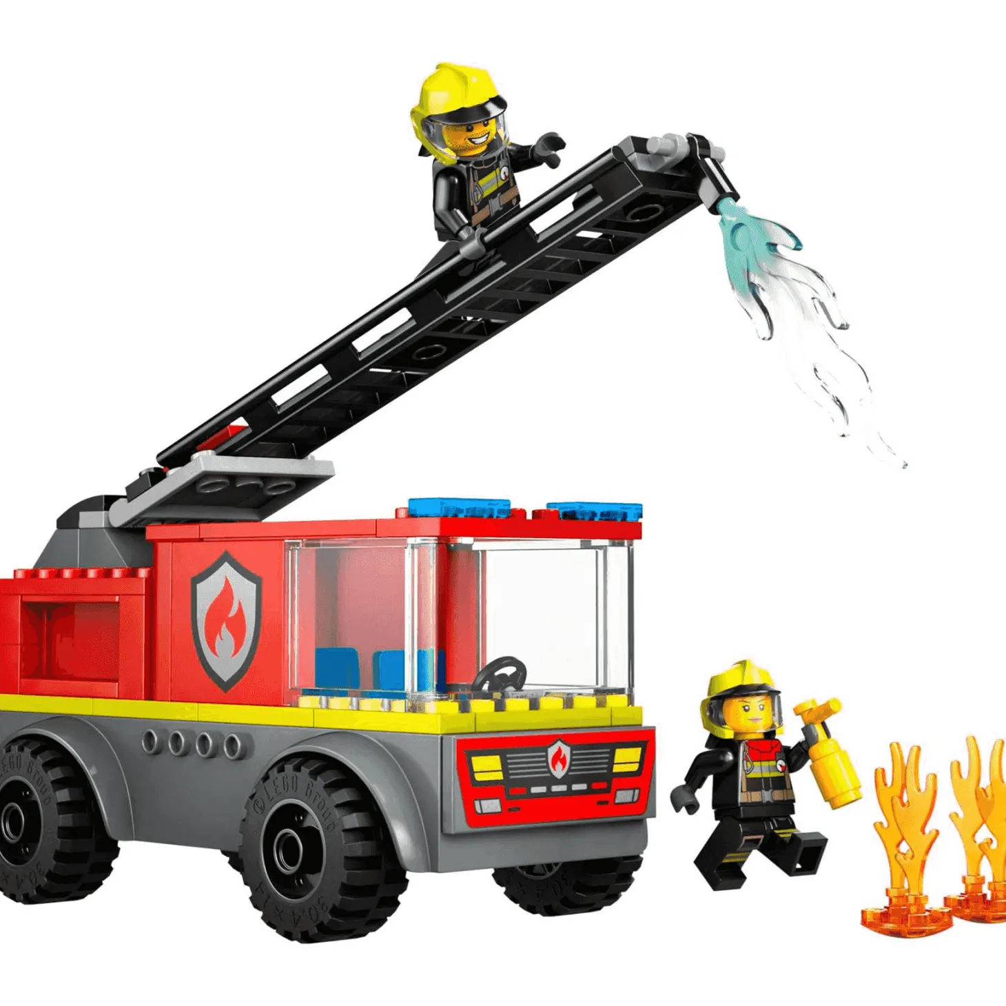 LEGO City Camión de Bomberos con Escalera Juguete 60463