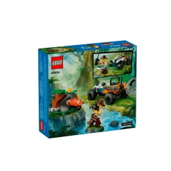 Lego City Exploradores Jungla Todoterreno buscando el Panda