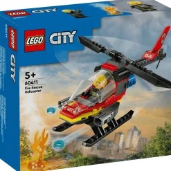 LEGO City Helicóptero de Rescate de Bomberos Set de construcción 60411