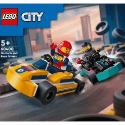 LEGO City Karts y Pilotos de Carreras Set de juguetes 60400