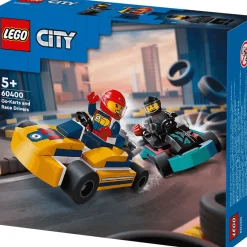 LEGO City Karts y Pilotos de Carreras Set de juguetes 60400