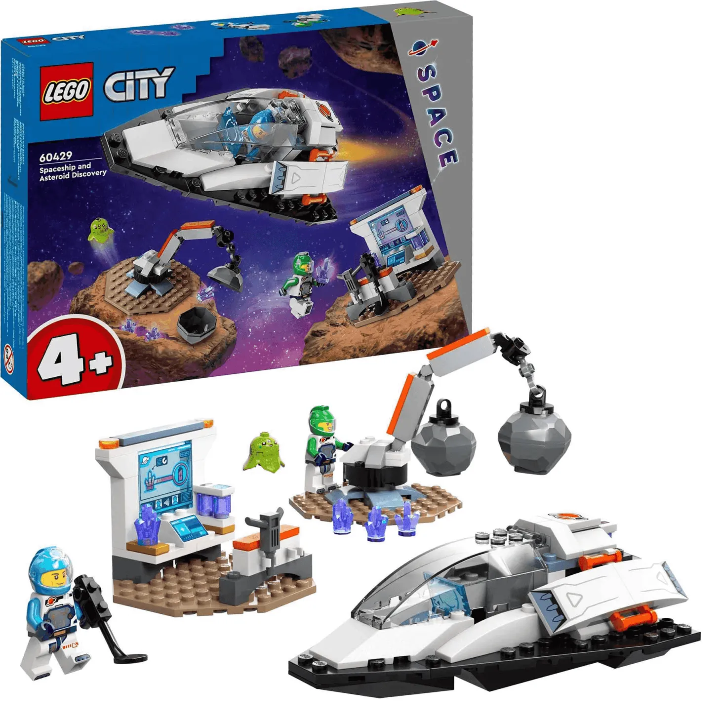 LEGO City Nave Espacial y Descubrimiento del Asteroide Set 60429