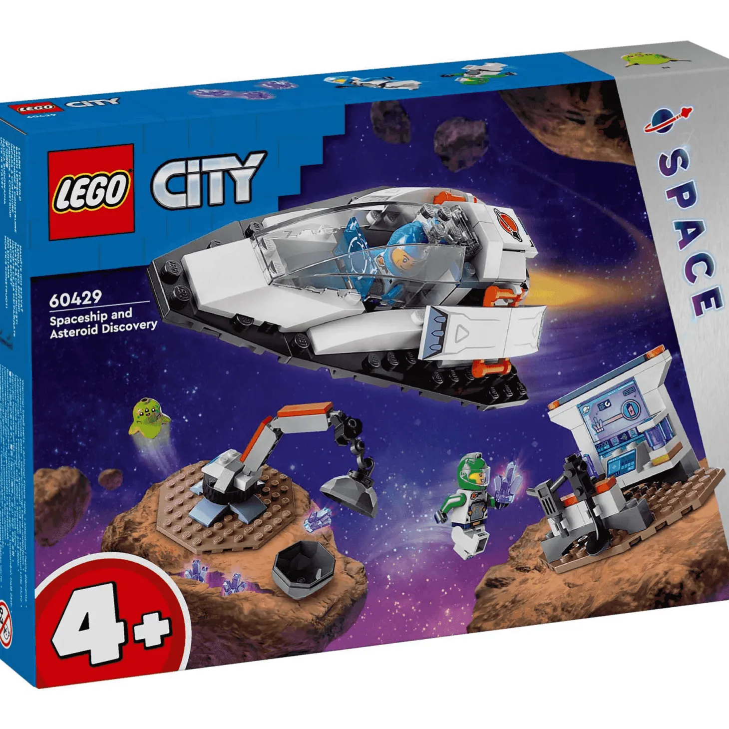 LEGO City Nave Espacial y Descubrimiento del Asteroide Set 60429