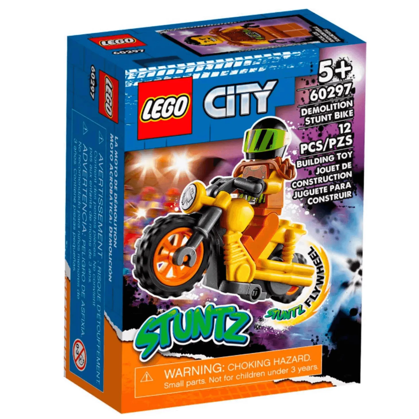 LEGO City Stuntz Moto Acrobática: Demolición