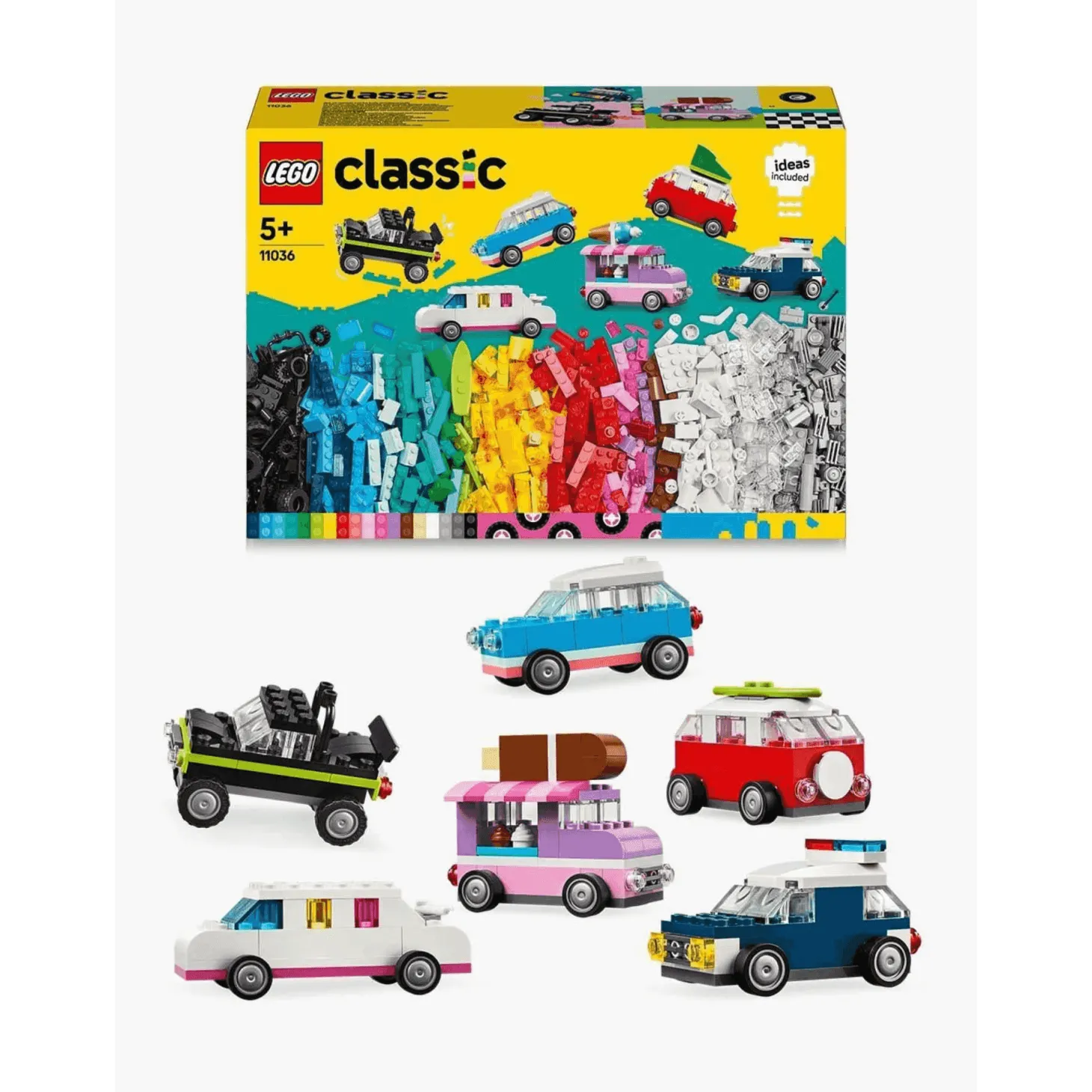 LEGO Classic Vehículos Creativos Juguete de construcción 11036