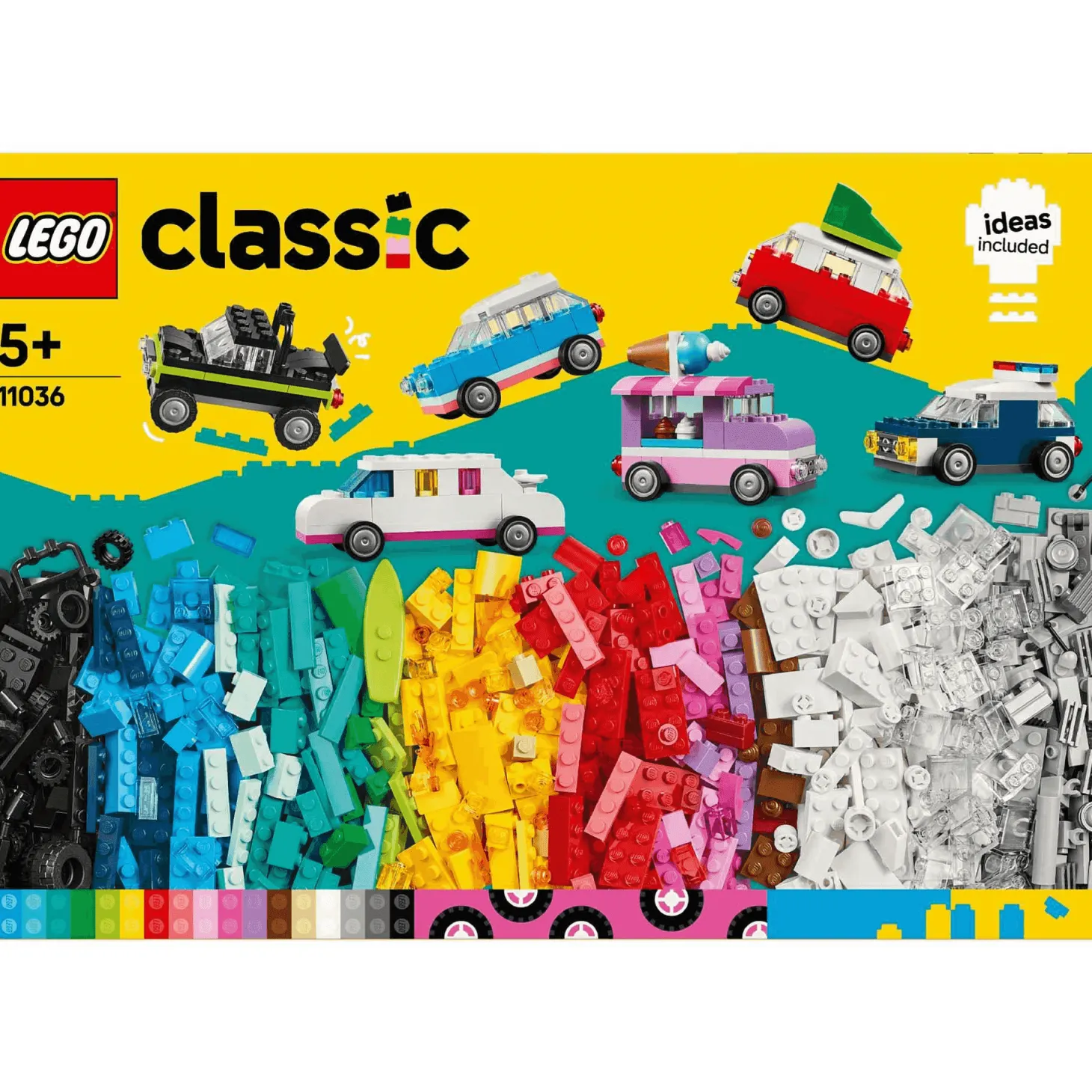 LEGO Classic Vehículos Creativos Juguete de construcción 11036