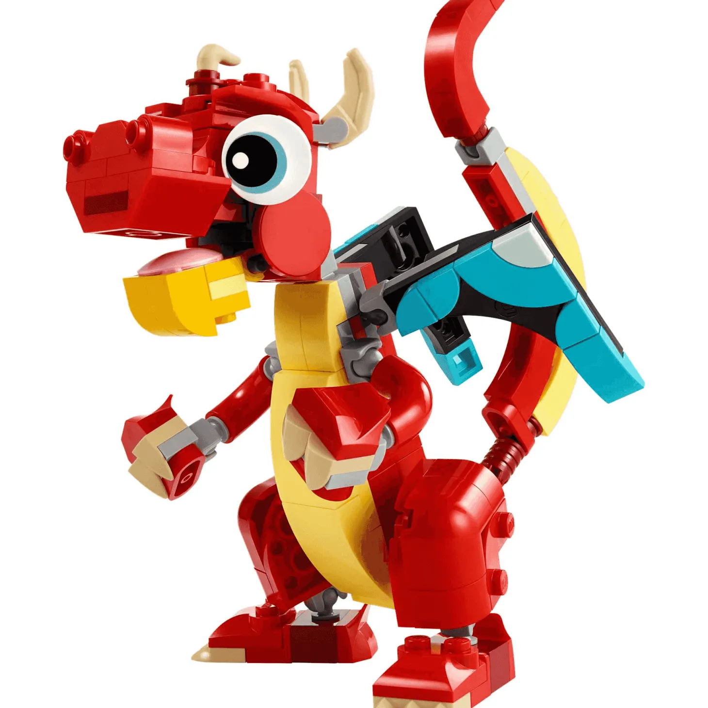 LEGO Creator Dragón Rojo Set de juguetes 3en1 de animales 31145