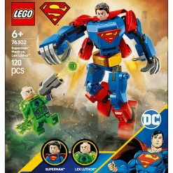 LEGO DC Armadura Robótica de Superman vs. Lex Luthor 76302
